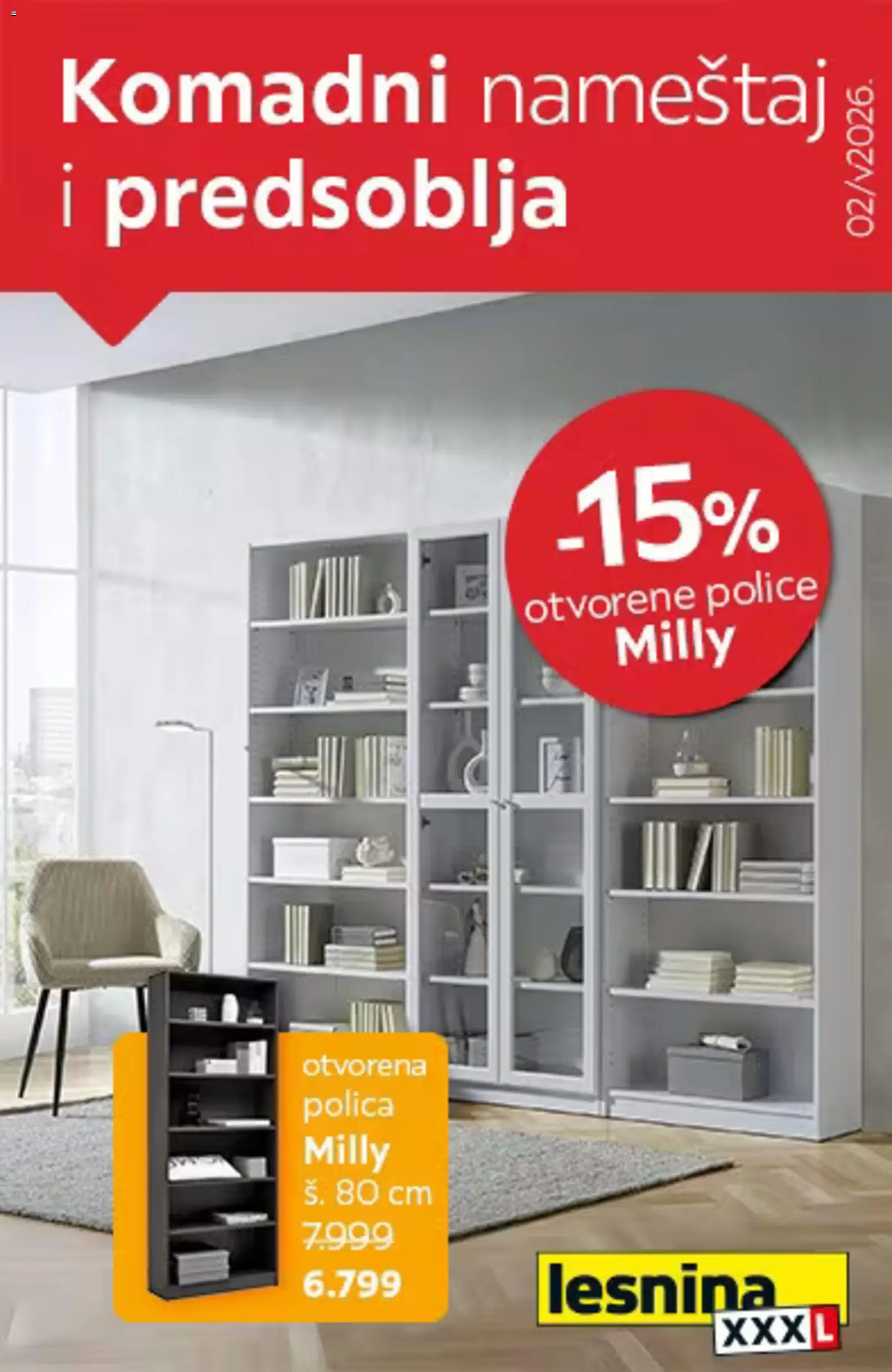 Pregled Lesnina XXXL kataloga - važi od 02.02.2026