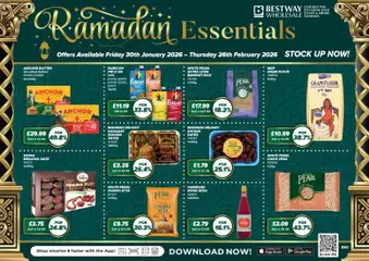 Preview of Bestway Celebrate Eid with our Exclusive Ramadan Deals! valid from 30/01/2026