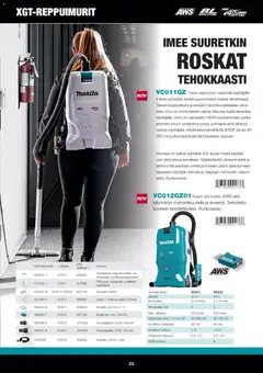 Kaupan Makita Tarjoukset esikatselu, voimassa 01/12/2025 | Sivu: 23