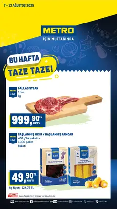 Metro Katalog 07.08.2025 - Broşürünün önizlemesi