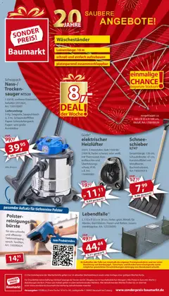 Vorschau von dem Prospekt des Geschäftes Sonderpreis Baumarkt, gültig ab dem 06.12.2025 | Seite: 20