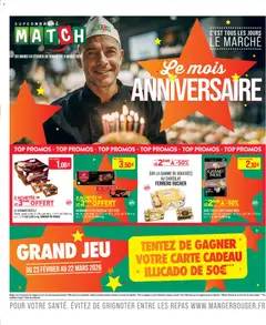 Prévisualisation de Catalogue du magasin Match Supermarché formulaire valide 24/02/2026