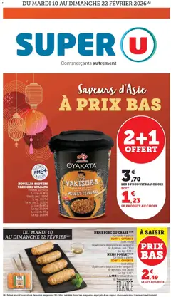 Prévisualisation de Catalogue du magasin Super U formulaire valide 10/02/2026