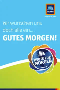 Vorschau der Angebote: Hofer Heute für Morgen-Magazin gültig ab 02.10.2024