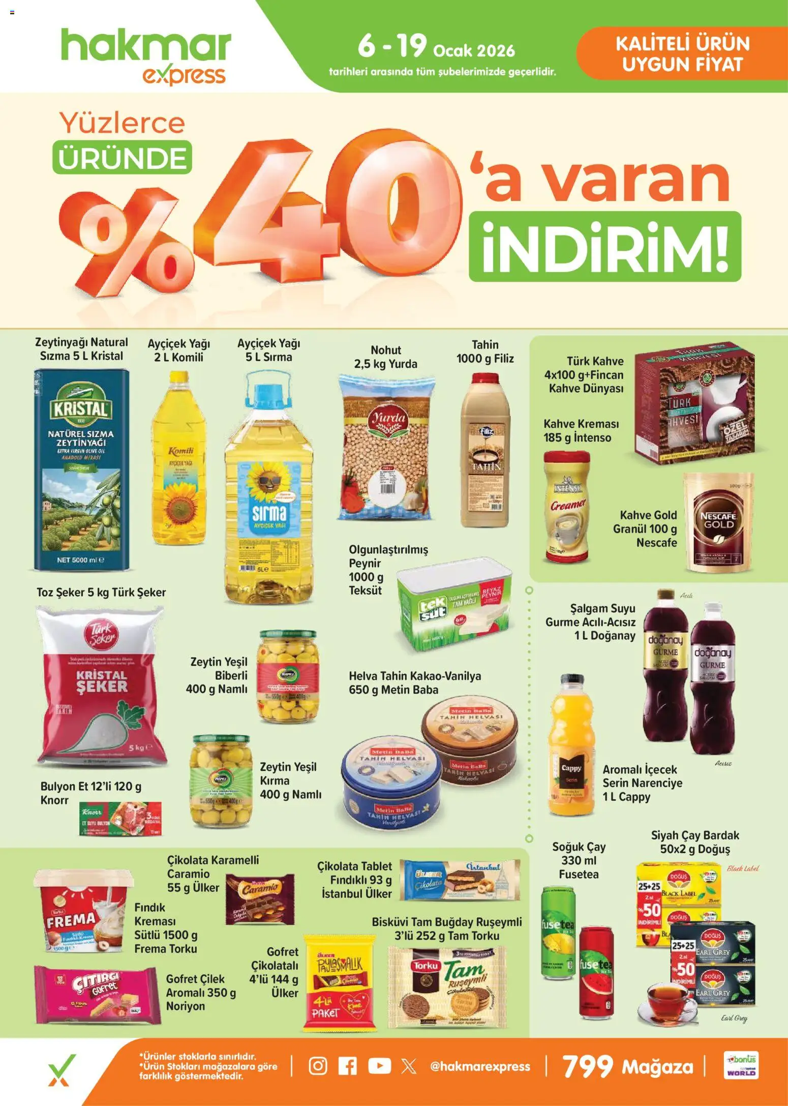 Hakmar Express Salı Aktüel Ürünler 06.01.2026 - Broşürünün önizlemesi