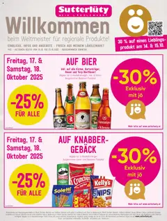 Vorschau der Angebote: Sutterlüty Flugblatt gültig ab 16.10.2025