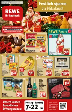 Vorschau von dem Prospekt des Geschäftes Rewe, gültig ab dem 01.12.2025