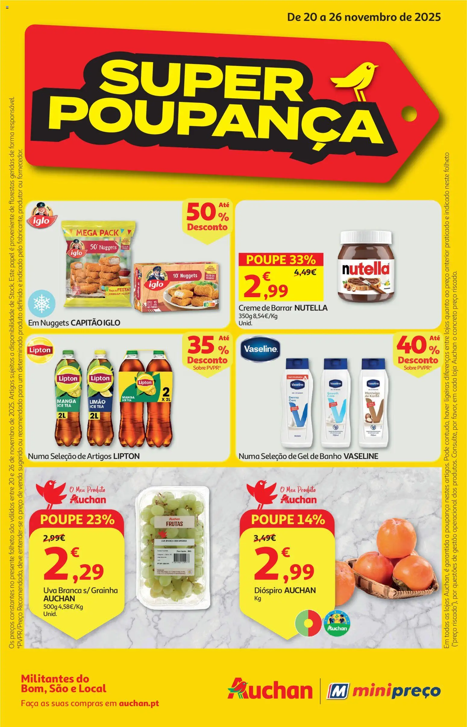 Pré-visualização do folheto da loja Auchan válida a partir de 20/11/2025
