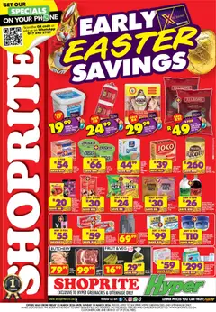 Preview of Shoprite flyer valid from 13/03/2026