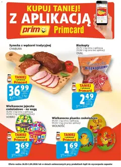 Pogląd gazetki "Prim Market promocje - Primcard" ze sklepu Prim Market ważnej od 26.03.2026
