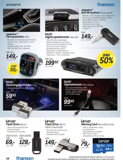 Eksempel på tilbudsavis Black Friday fra butik Thansen gyldig fra 26/11/2025 | Side: 28