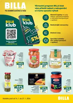 Náhled nabídky: Billa Leták - Billa bonus club platný od 14.01.2026