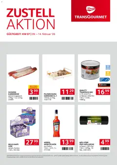 Vorschau der Angebote: Transgourmet Zustellaktion gültig ab 09.02.2026