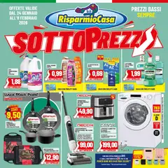 Anteprima dell'opuscolo Volantino Bologna dal negozio RisparmioCasa valido da 24/01/2026