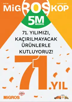 Migros 5M Migroskop Dijital 09.10.2025 - Broşürünün önizlemesi