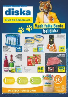 Vorschau von dem Prospekt des Geschäftes Diska, gültig ab dem 29.09.2025