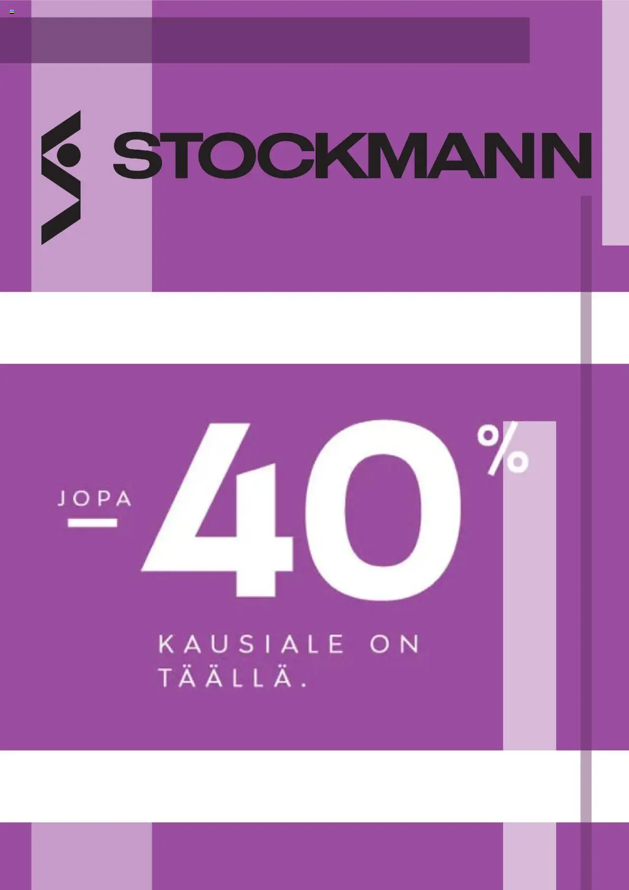 Stockmann-kaupan Tarjoukset voimassa 11/08/2025 - Sivulla 1