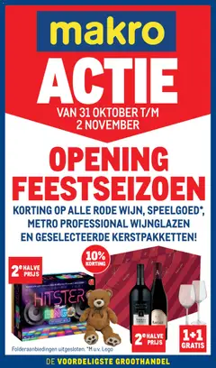 Voorbeeld van Opening Feestseizoen van winkel Makro geldig vanaf 31-10-2025