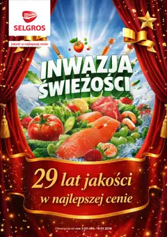 Pogląd gazetki "Selgros cash&carry gazetka - Oferta Spożywcza" ze sklepu Selgros cash&carry ważnej od 05.03.2026