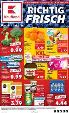 Vorschau von dem Prospekt des Geschäftes Kaufland, gültig ab dem 26.02.2026