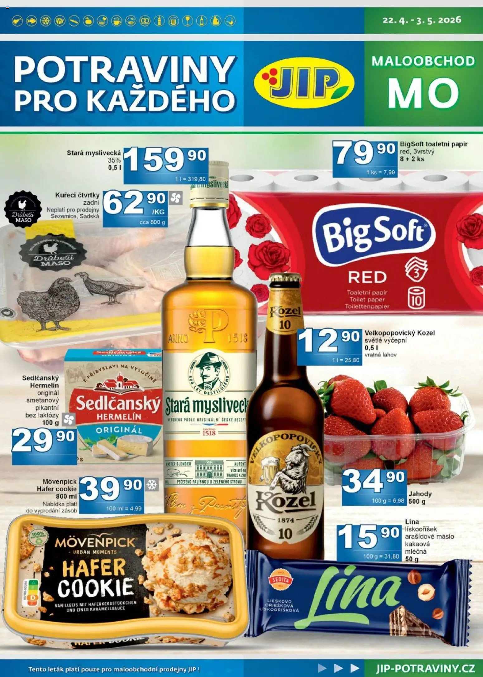 Náhled nabídky: Jip Jip leták platný od 22.04.2026