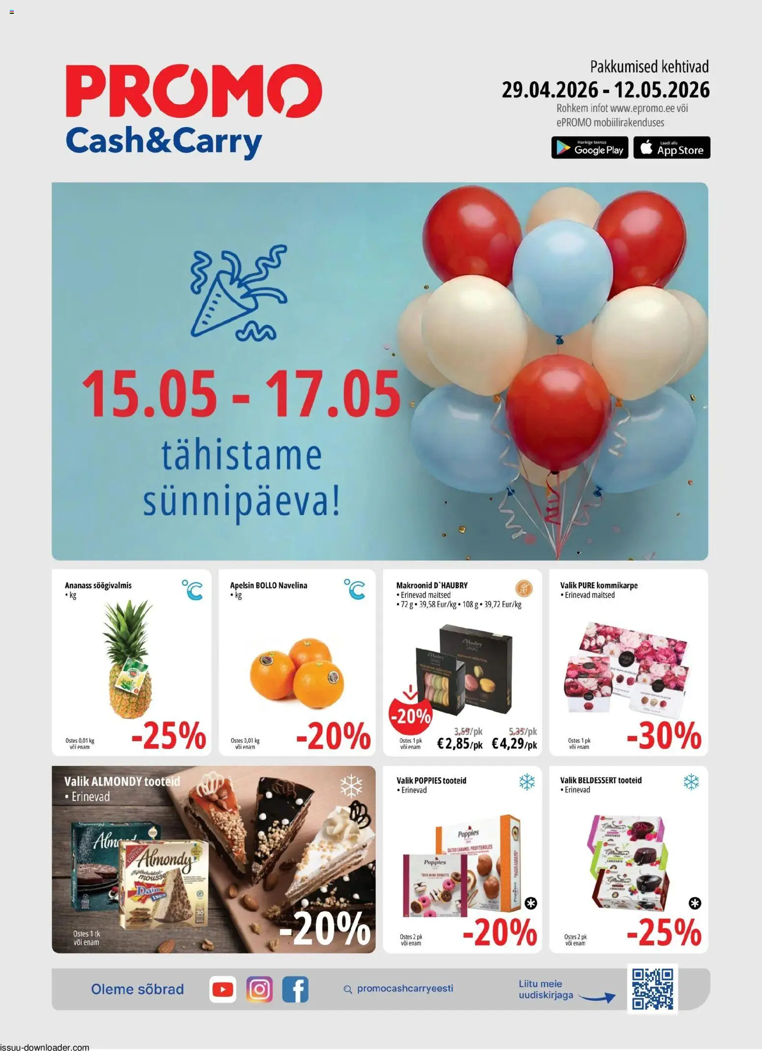 ePromo kliendilehe eelvaade alates 29.04.2026