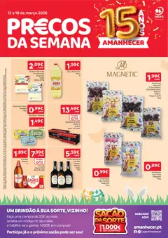 Pré-visualização do folheto da loja Amanhecer válida a partir de 12/03/2026
