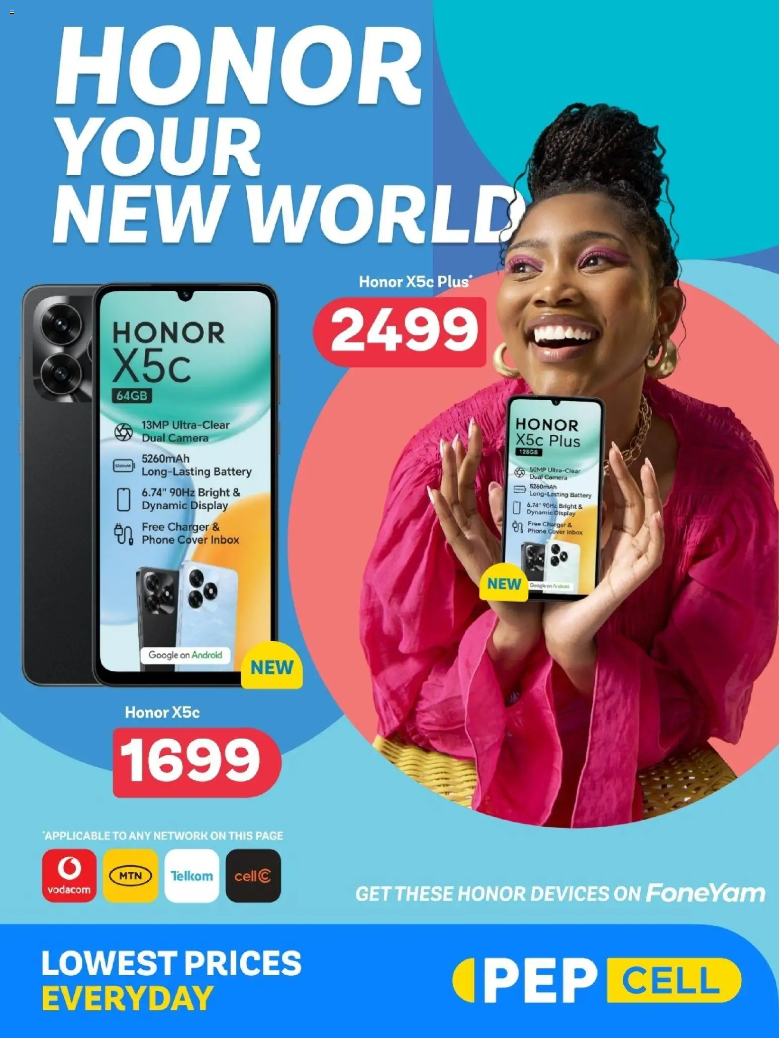 PEP Stores Cell Catalogue from 24/10 - 26/11/2025 > Promotions