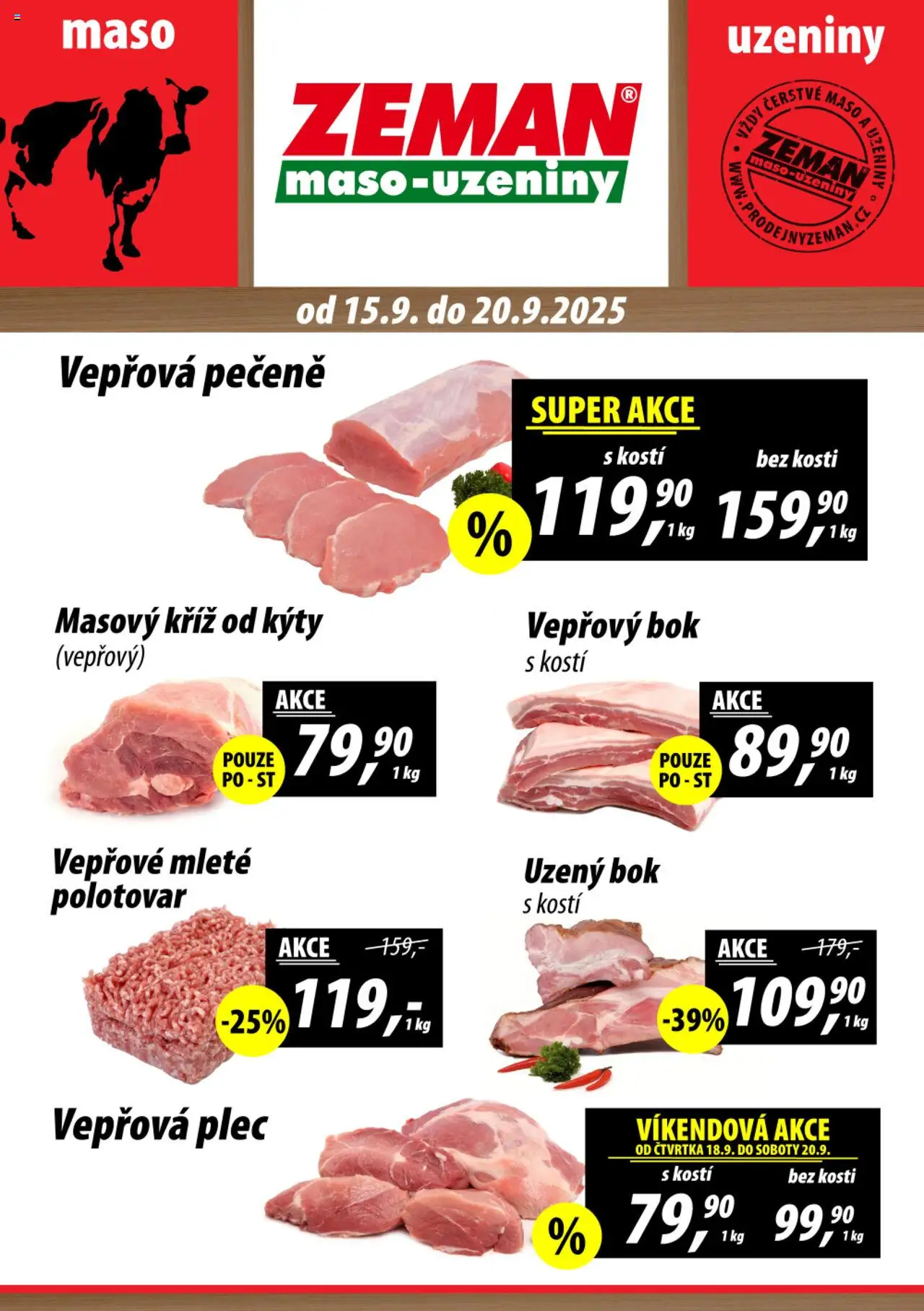  Prodejny Zeman Leták (15.09.2025 - 20.09.2025)