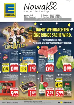 Vorschau von dem Prospekt des Geschäftes Edeka, gültig ab dem 15.12.2025