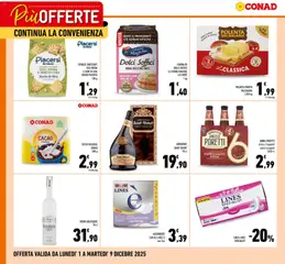 Anteprima dell'opuscolo Volantino Più Offerte Campania dal negozio Conad valido da 01/12/2025
