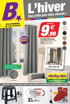 Prévisualisation de Catalogue du magasin Bazarland formulaire valide 04/02/2026