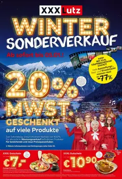 Vorschau der Angebote: XXXLutz Winter Sonderverkauf gültig ab 29.12.2025