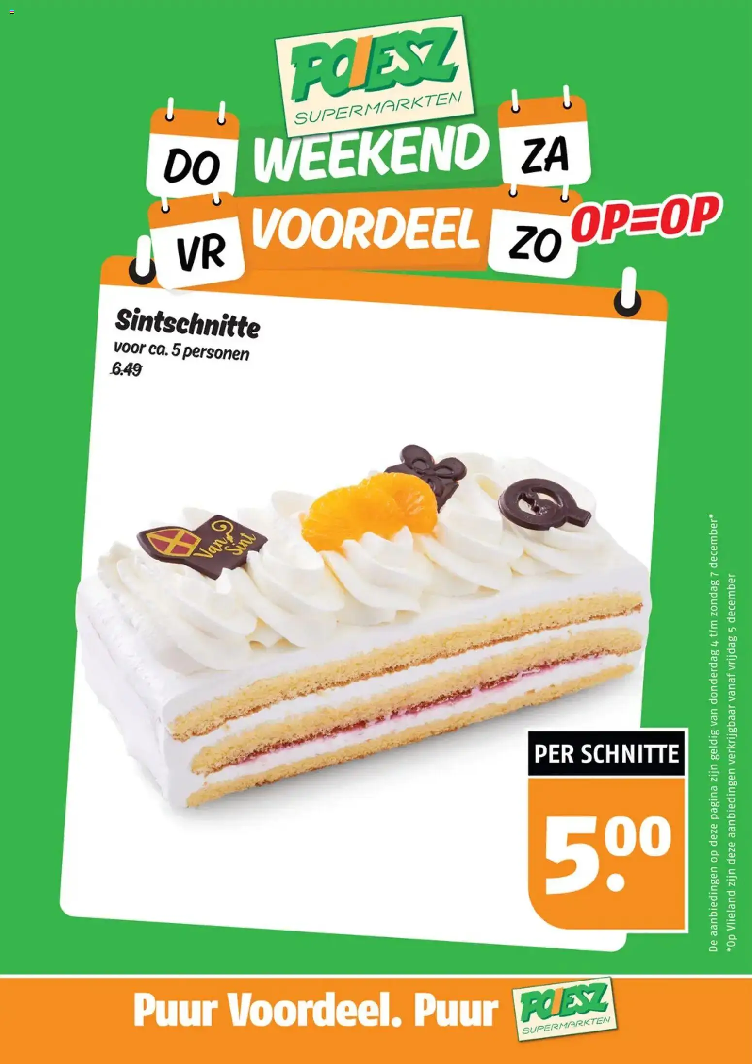 Voorbeeld van Weekendacties folder van winkel Poiesz geldig vanaf 04-12-2025