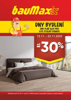 Náhled nabídky: BAUMAX Leták - Dny bydlení platný od 13.11.2025