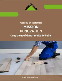Prévisualisation de Catalogue du magasin Leroy Merlin formulaire valide 17/09/2025