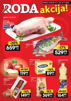 Pregled Roda kataloga - važi od 13.11.2025