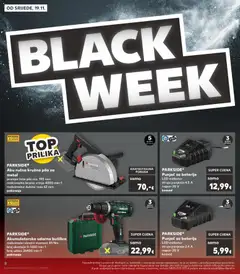 Pregled letka Katalog Black Friday trgovine Kaufland vrijedi od 19.11.2025 | Stranica: 8