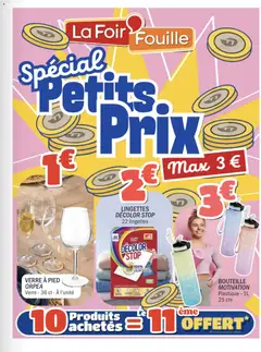 Prévisualisation de Spécial petits prix du magasin La Foir'Fouille formulaire valide 19/01/2026