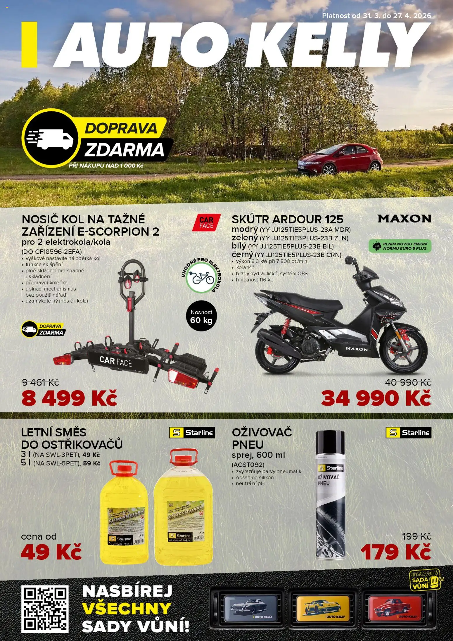 Náhled nabídky: Auto Kelly Auto Kelly leták platný od 31.03.2026