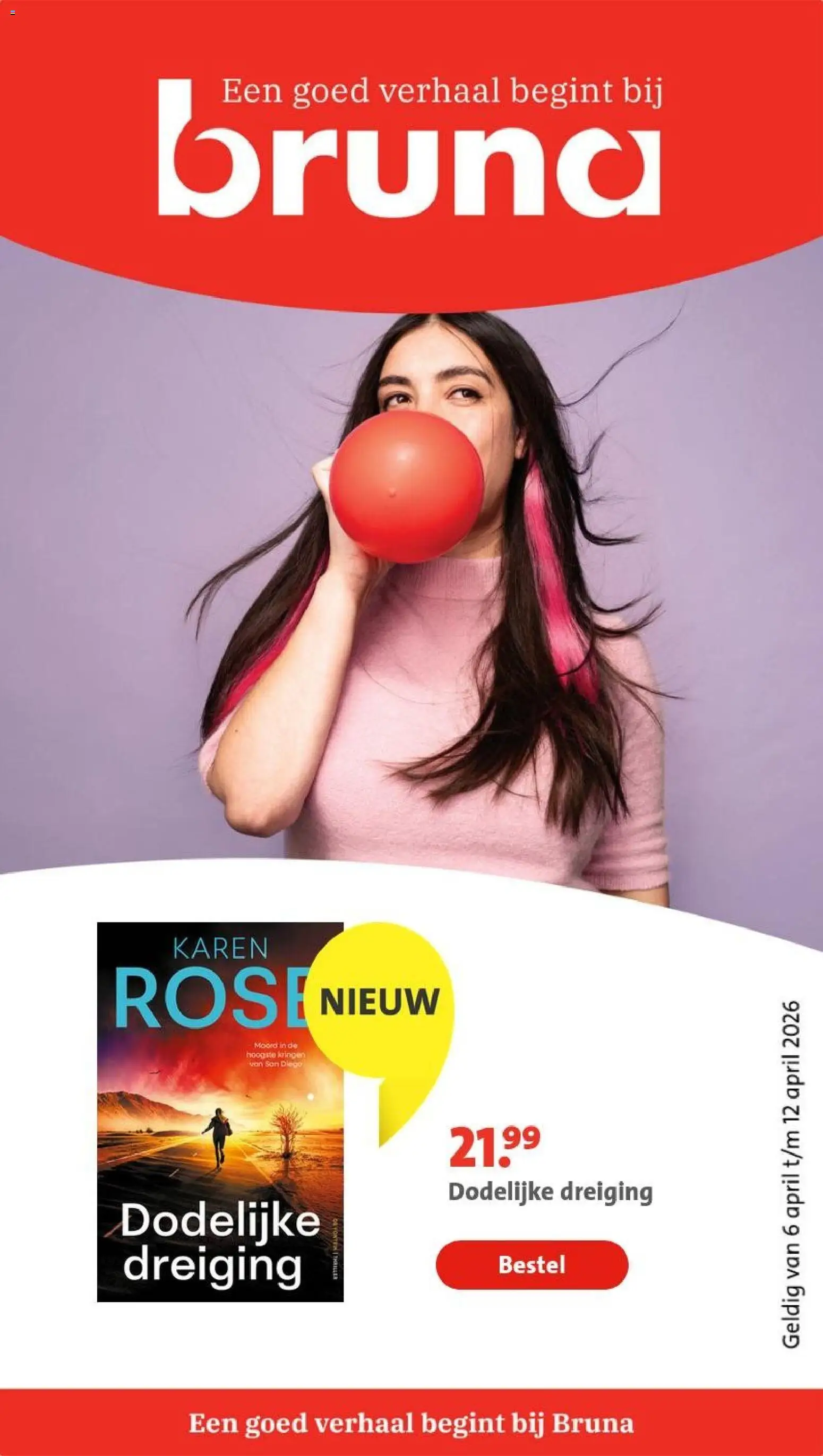 Voorbeeld van Bruna folder van winkel Bruna geldig vanaf 06-04-2026