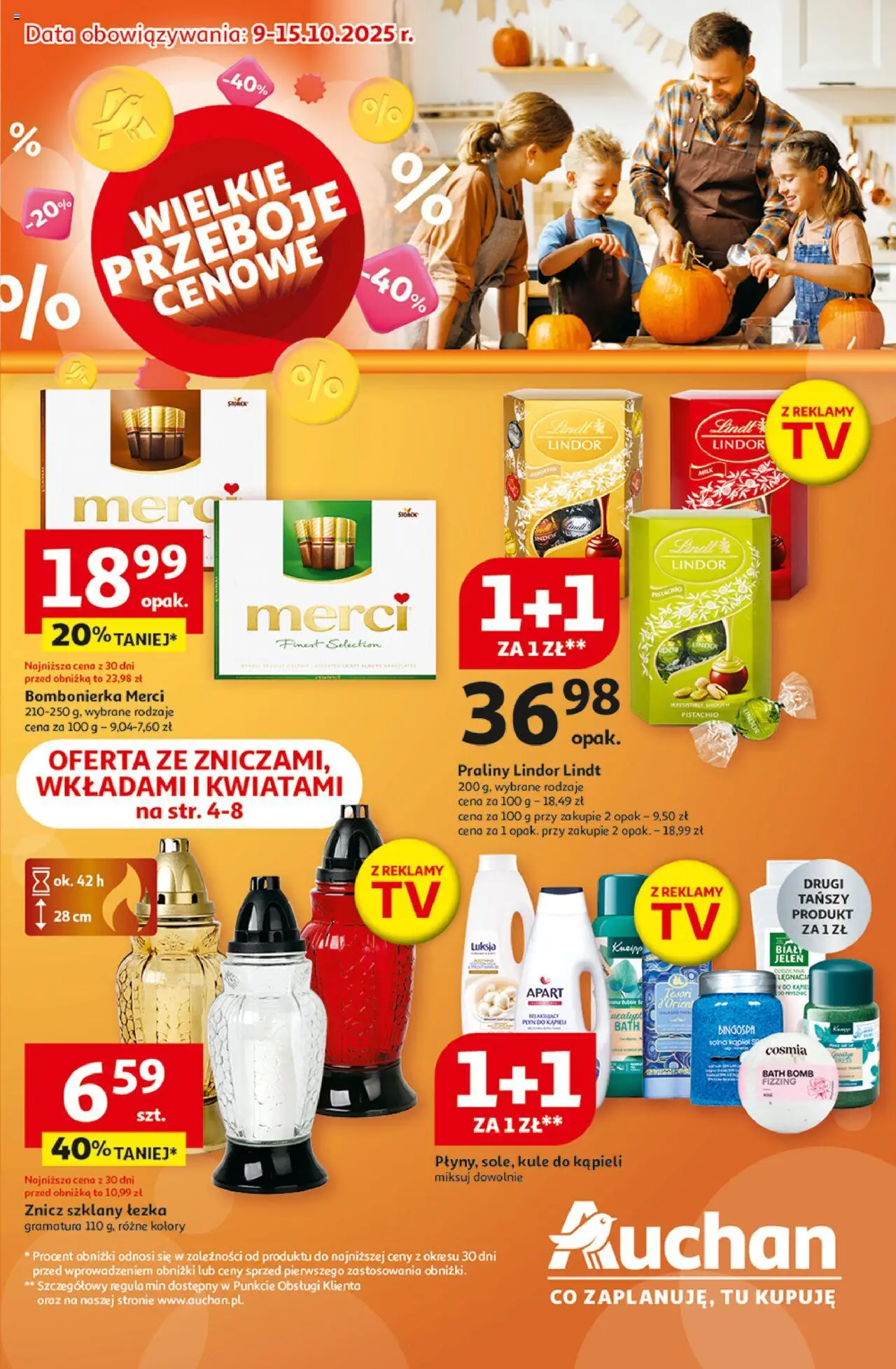 Auchan Wielkie przeboje cenowe Hipermarket od 09.10.2025 - Nowa Gazetka - Numer strony 1