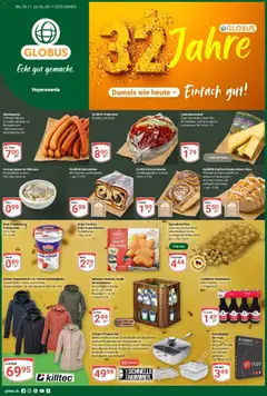 Vorschau von dem Prospekt des Geschäftes Globus, gültig ab dem 02.11.2025