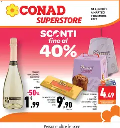 Anteprima dell'opuscolo Volantino Superstore Lazio dal negozio Conad valido da 01/12/2025