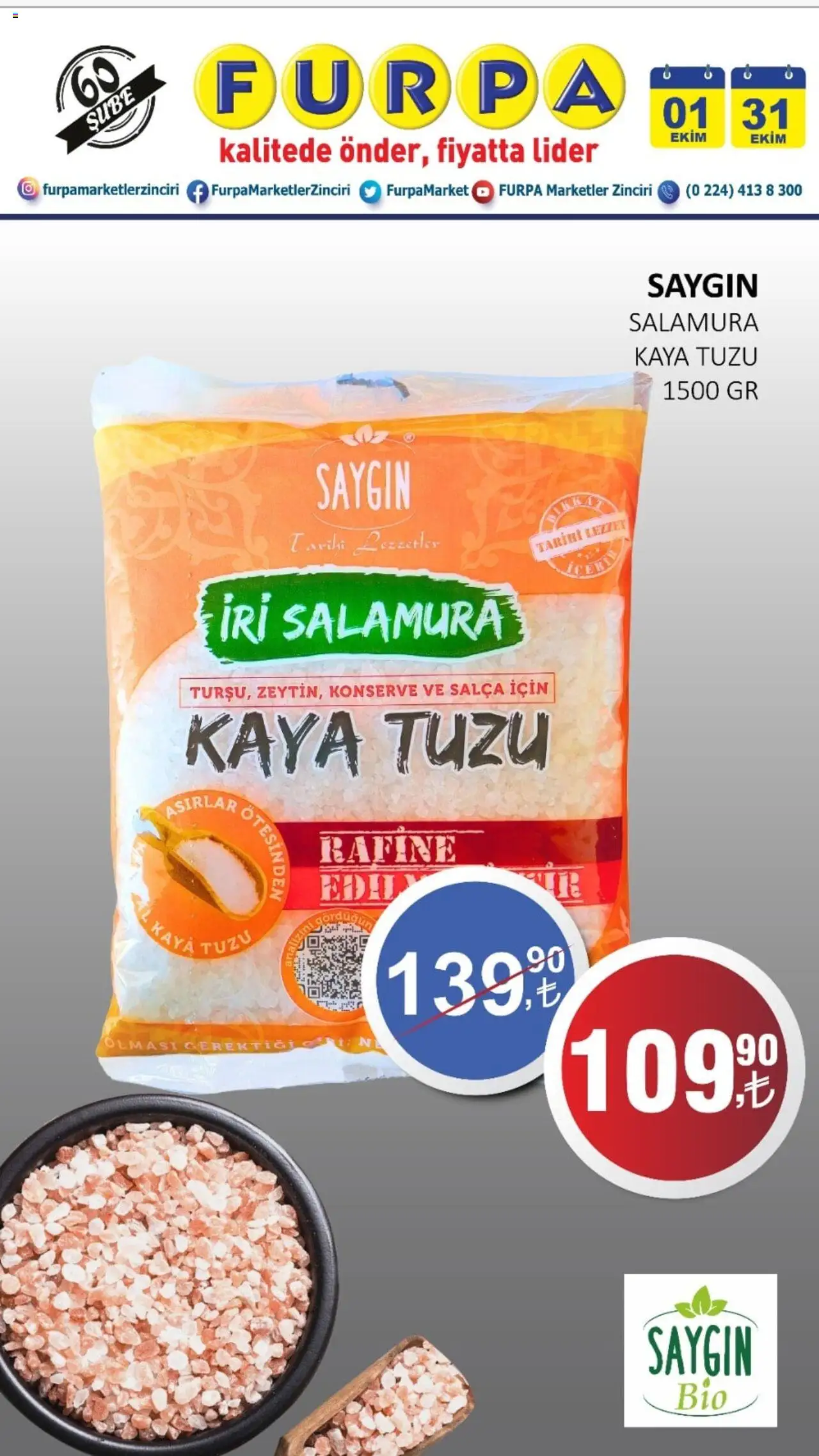 Furpa İndirim - Salamura (01 - 31 Ekim 2025) - Sayfa numarası 1