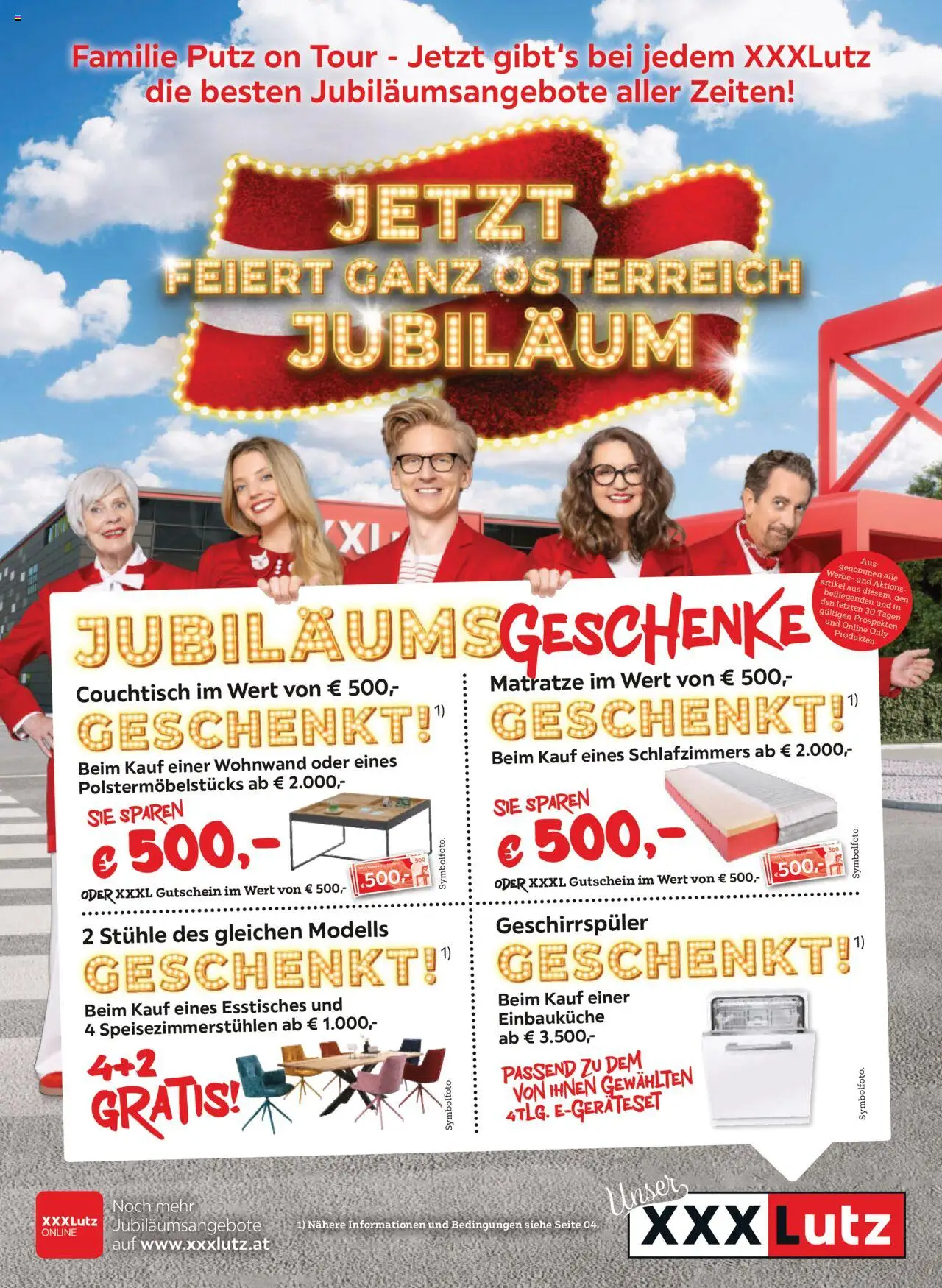  XXXLutz Jubiläumsangebote ab (19.08.2025 - 26.09.2025) - Seite 1