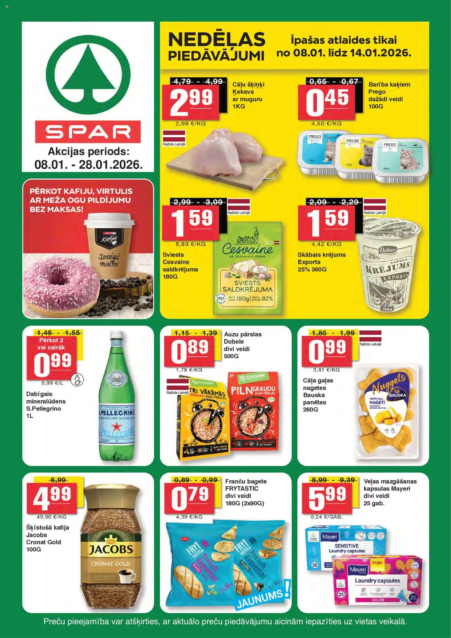 Skatīt Spar akciju bukletu, derīgs no 2026.01.08