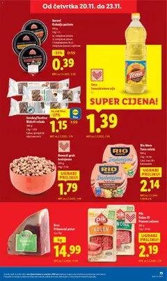 Pregled letka Katalog trgovine Lidl vrijedi od 17.11.2025 | Stranica: 75