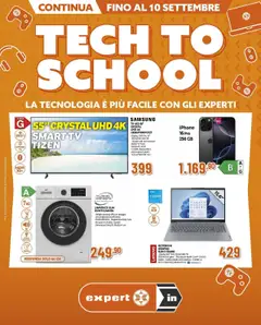 Anteprima dell'opuscolo Tech to school dal negozio Ipercoop valido da 27/08/2025
