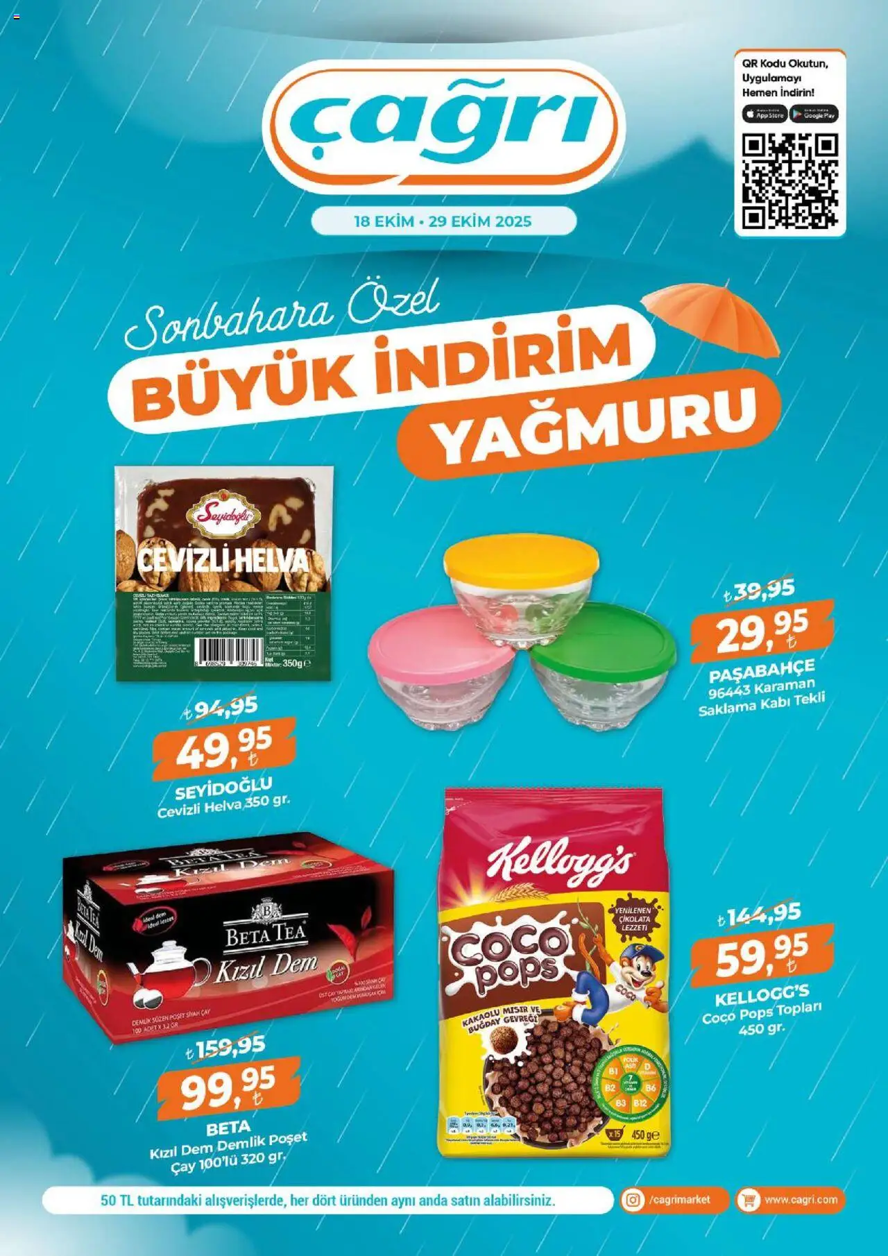 Çağrı Market Katalog (18 Ekim 2025) - Indirim, Broşür - Sayfa numarası 1